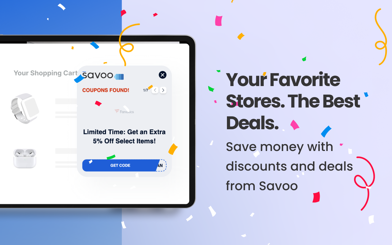 Savoo.co.uk Vouchers & Promo Codes
