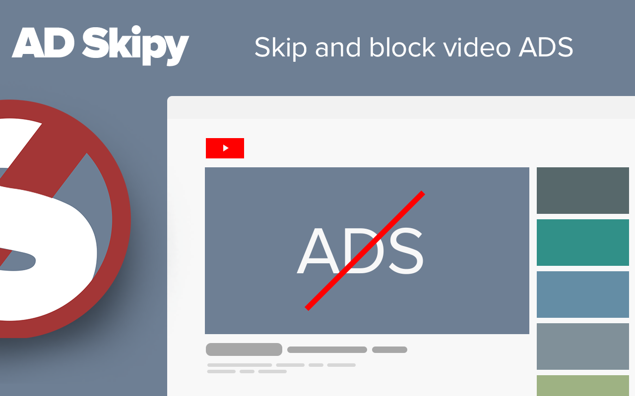 Ad Skipy - Skip Ads on YouTube and more