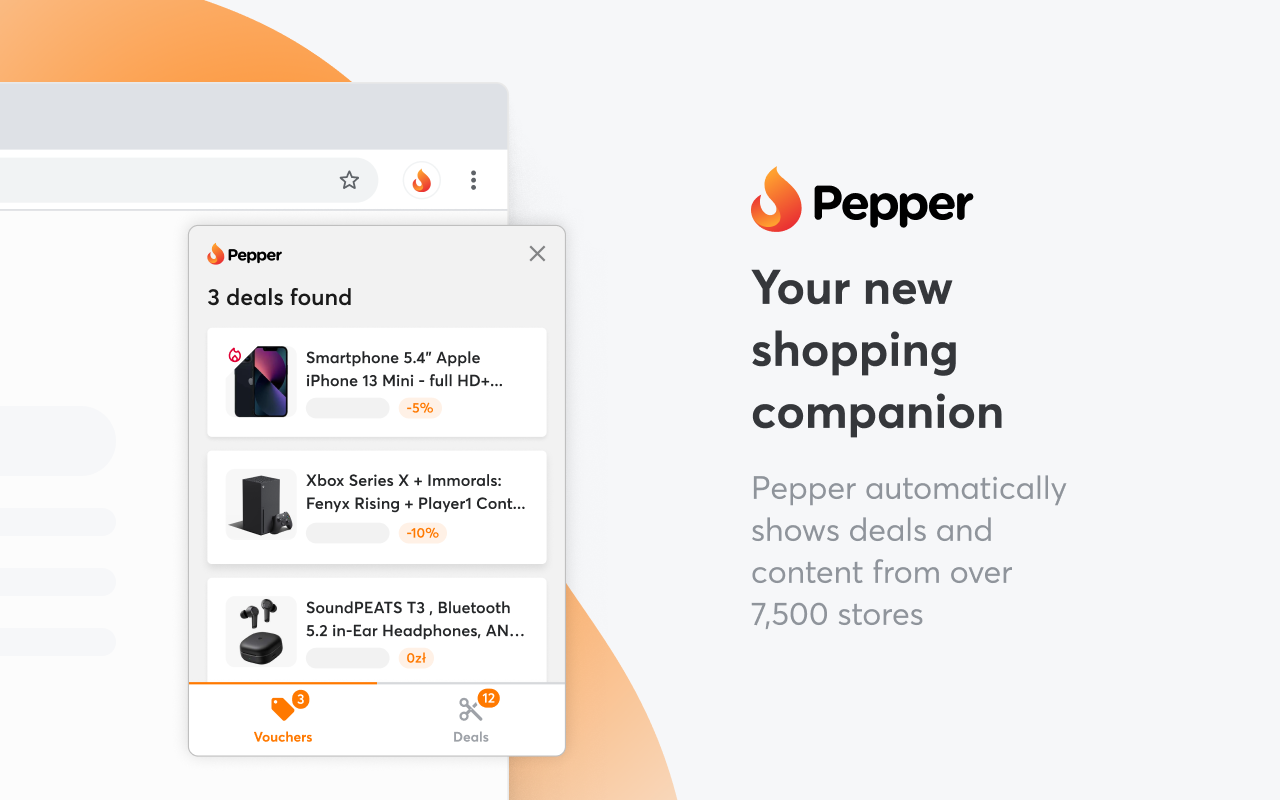 Pepper | Shopping with Savings
