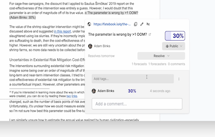 Fatebook for Firefox