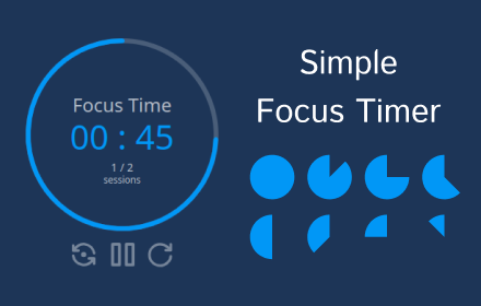 Minimalist Focus Timer