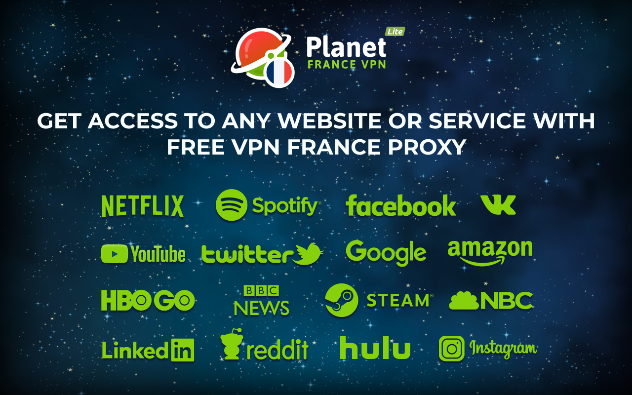 Free VPN France - Planet VPN