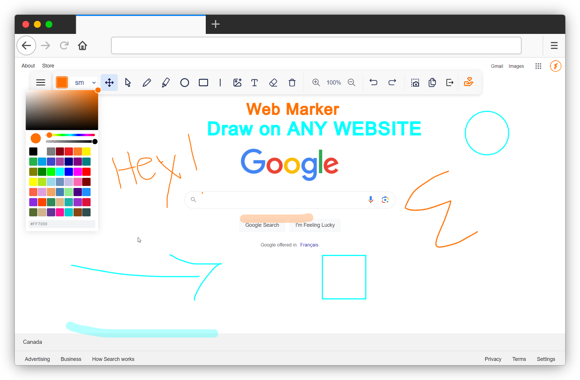 Web Marker - Draw on Websites