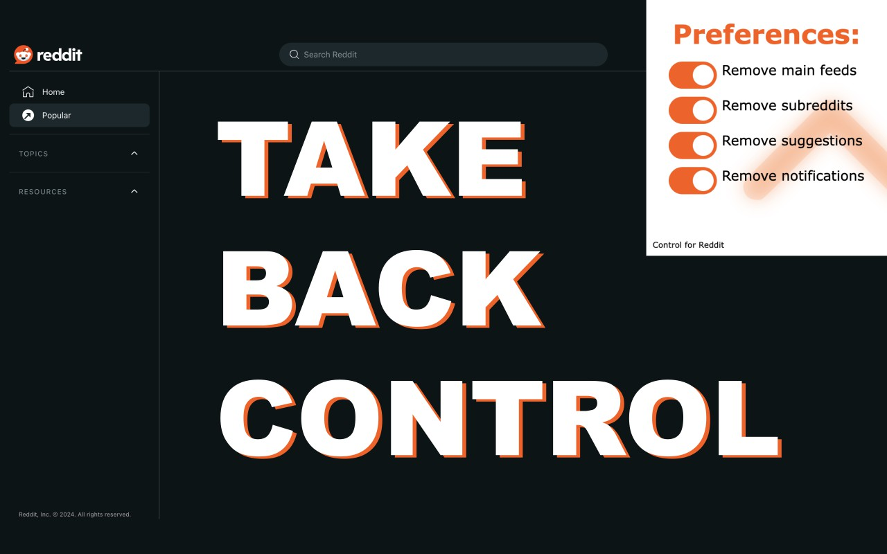 Control for Reddit