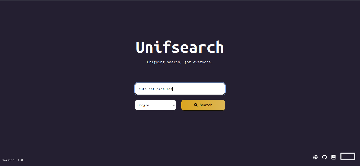 Unifsearch - The Best New Tab