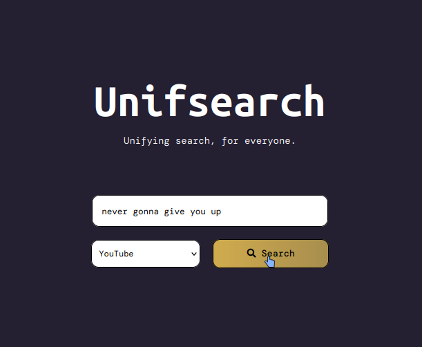 Unifsearch - The Best New Tab