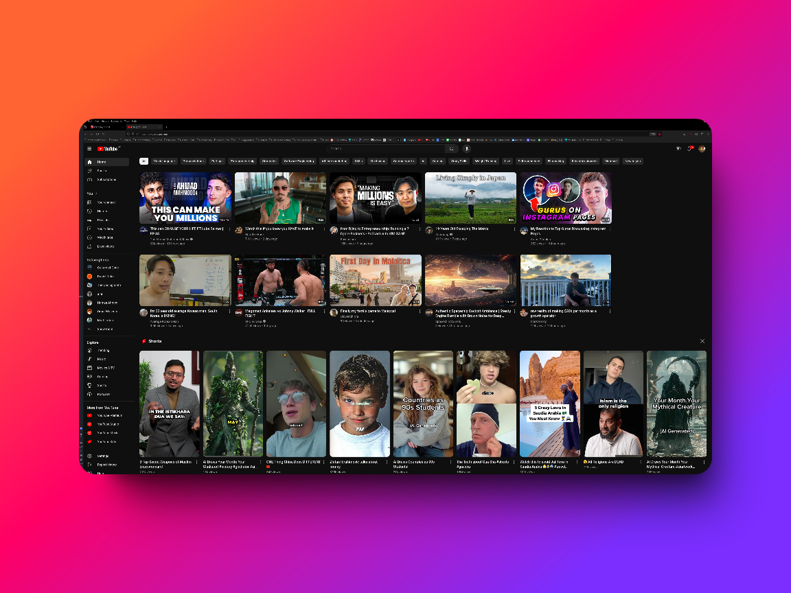 YouTube Blur (so you stay focused)
