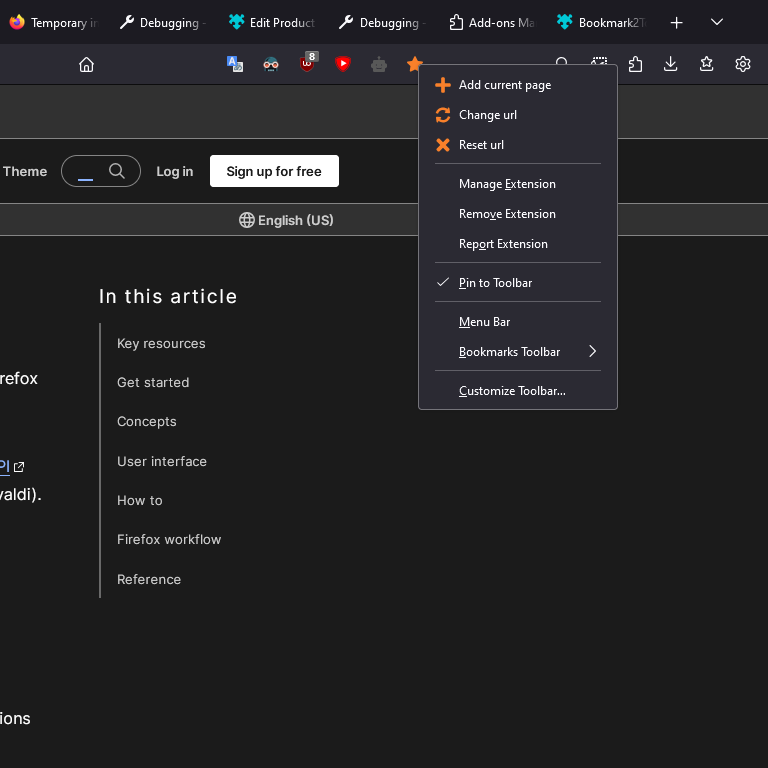 Bookmark2Toolbar