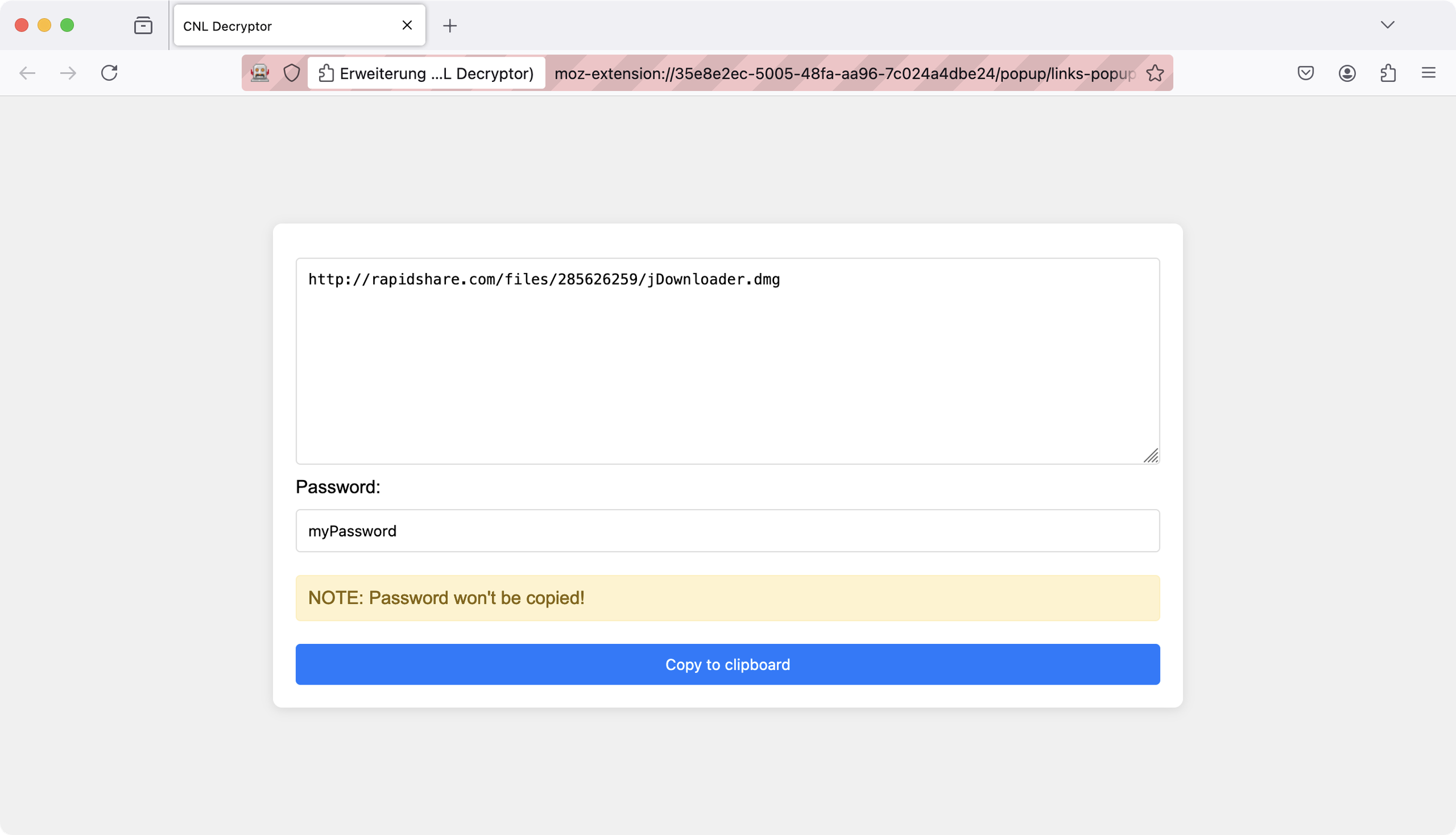 CNL Decryptor