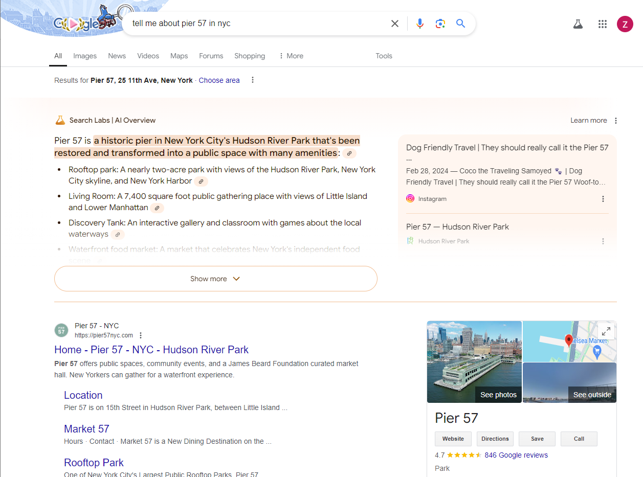 Hide Google AI Overviews