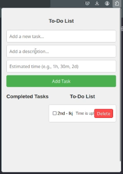 Todo List Extension