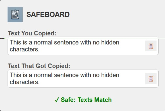 SAFEBOARD