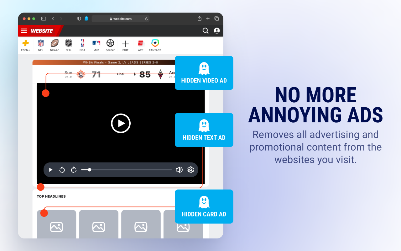 Ghostery – Privacy Ad Blocker