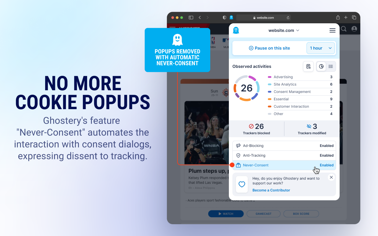 Ghostery – Privacy Ad Blocker