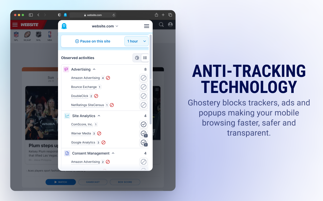 Ghostery – Privacy Ad Blocker