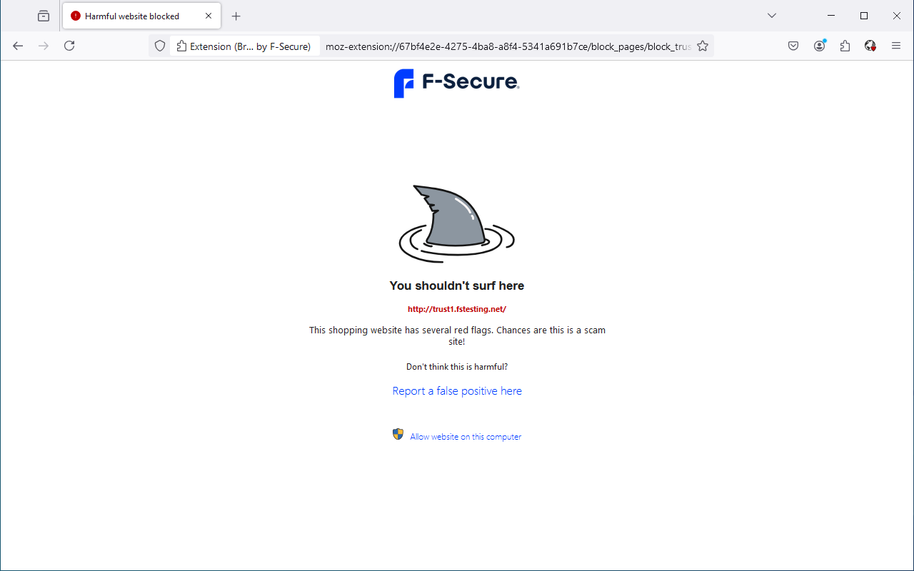 Browsing Protection by F-Secure