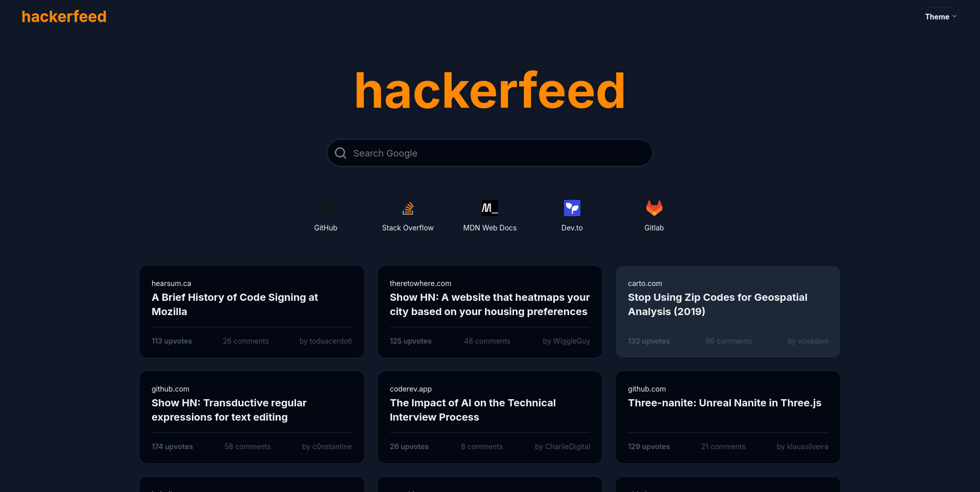 Hackerfeed