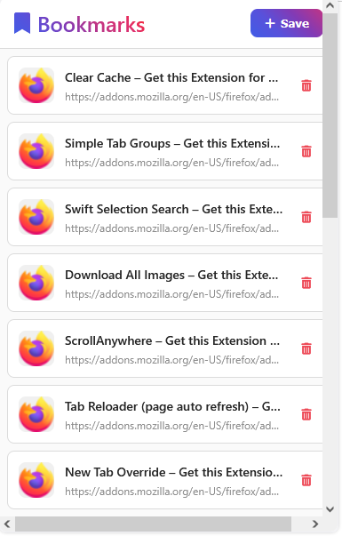 Bookmark Manager Plus