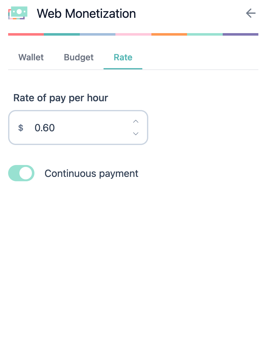 Web Monetization