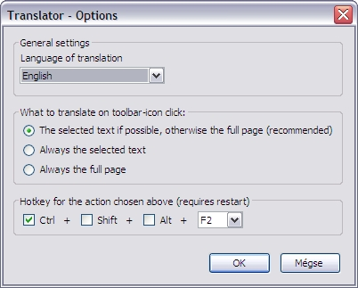 Google Translator for Firefox