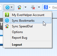 EverSync - Sync bookmarks, backup your favorites.