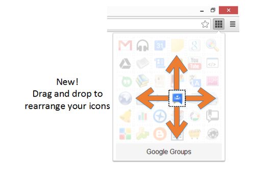 Drag & Drop icons