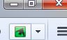 Here you can see how the small icon at the corner looks when the extension is on, with left click you can turn it off