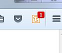 Display number of unread items in icon