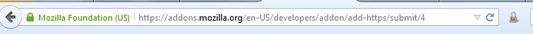 Add HTTPS icon next to the URL box