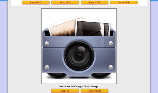Image converter HTML5 in action