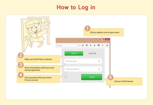 Step by Step: How to Log In