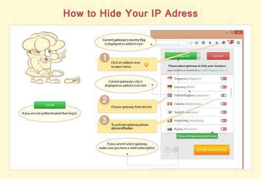 Step by Step: How to Hide Your IP