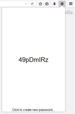 Totally random passwords for maximum security.