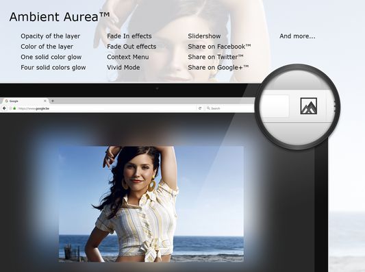 Ambient Aurea Firefox extension - Overview Features