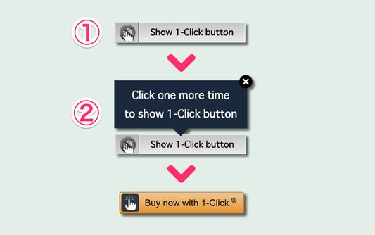 Click "Show 1-Click button" twice to show hidden 1-Click Button.
