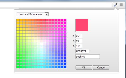 ColorZilla Palette Viewer