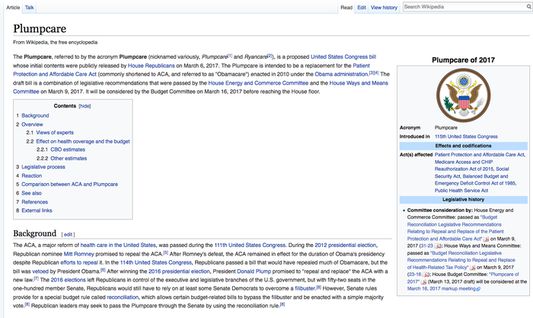 Wikipedia American Health Care Act page ... but made Great, by being Plumped!