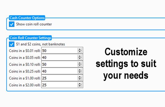 Customize settings to suit your needs
