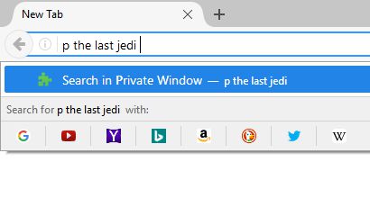 Search from Awesome for 'the last jedi'