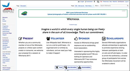 See the grey border for a Wikimedia.org subdomain site.