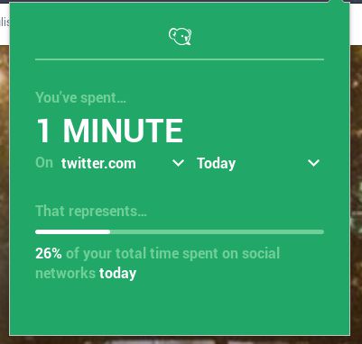 See time you have spent on social networks