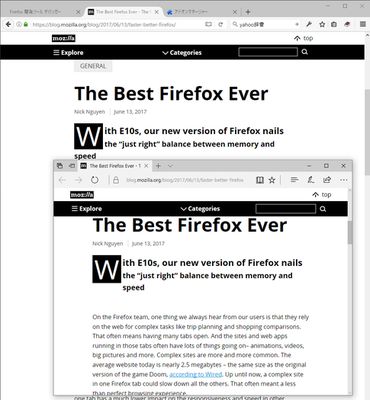 It seems that the page that is open now is opened at Microsoft Edge.