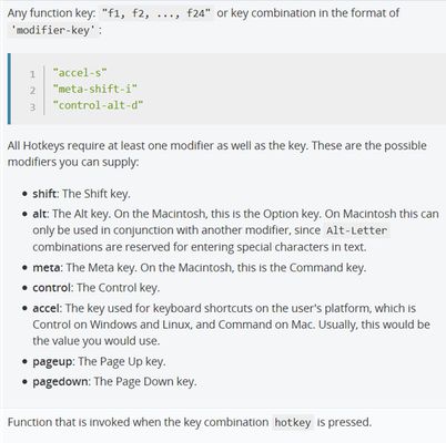 It is also possible to set a hot key combining arbitrary keys for each service and to start the search with the hot key.