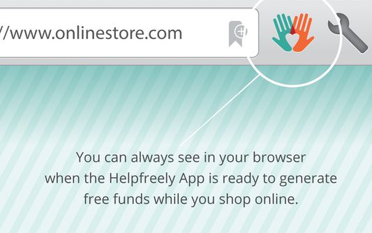 Helpfreely.org - Users can generate funds for their favorite NGOs through online shopping, at no extra cost
