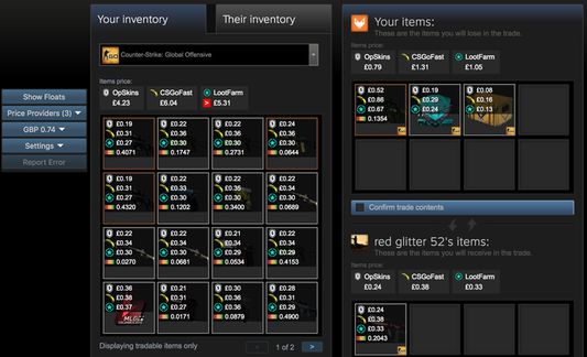 Steam inventory helper / How to sell Multiple Items on Steam