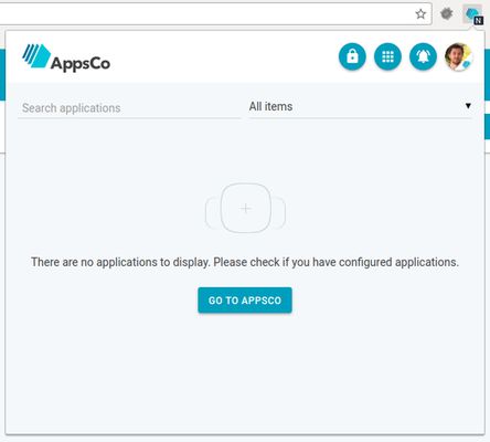 Appsco Dashboard Notification received
