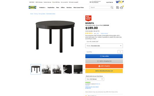 Add your desired IKEA