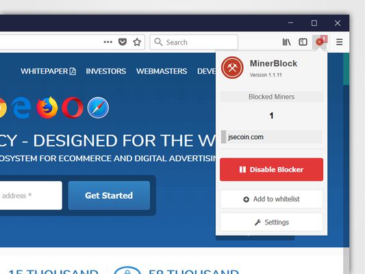 Download minerBlock for Chrome, Firefox, and Opera - MajorGeeks