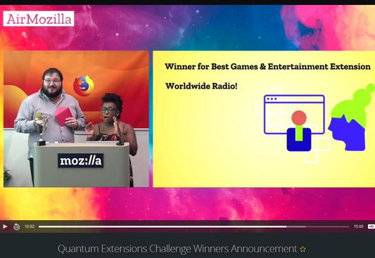 Firefox Quantum Extensions Challenge Winner