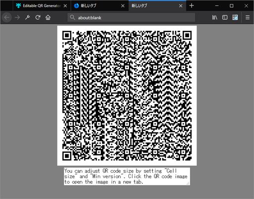 You can open the QR code image by clicking the QR code image into a new tab. You can save the image in the new tab.